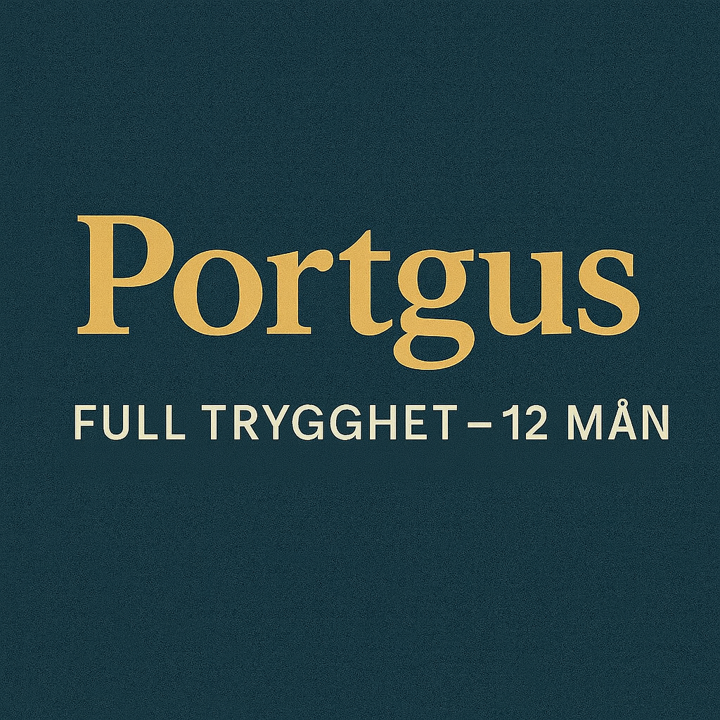 Portgus Väktarassistans - Full Trygghet (12 månader)