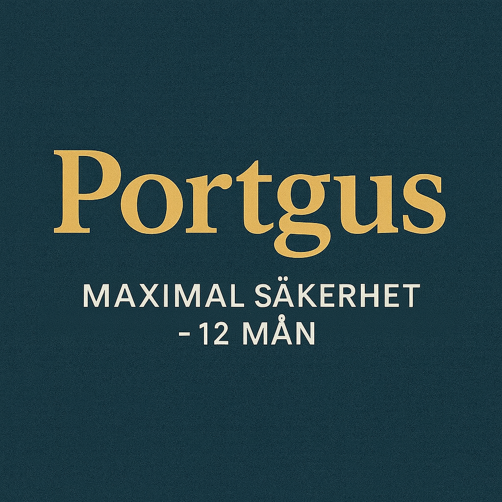 Portgus Väktarassistans - Maximal Säkerhet (12 månader)
