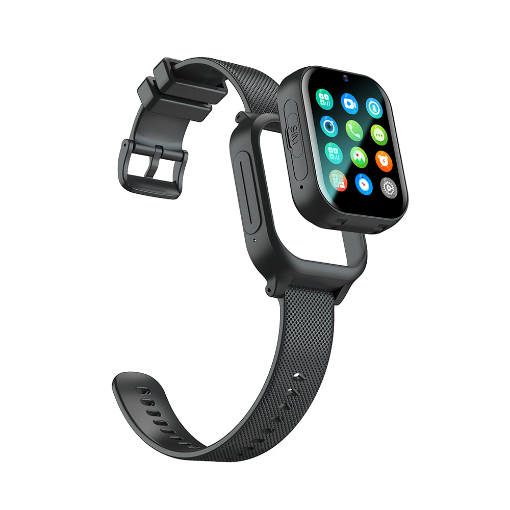 Portgus - Smartklocka för barn (Svart)